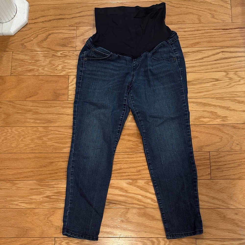 Maternity Dark Blue Jeans